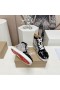 Christian Louboutin Lou Picchi di Alta top Sneakers in vernice Multicolor