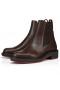 Christian Louboutin Urbino Chelsea Basso Stivali di Pelle di Vitello Cosme CL Scarpe