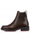 Christian Louboutin Urbino Chelsea Basso Stivali di Pelle di Vitello Cosme CL Scarpe