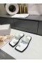 Jimmy Choo Diapositive In Pelle Di Vitello Bianco