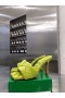 Bottega Veneta Lido Sandali Kiwi Intrecciato In Pelle Bottega Veneta Scarpe