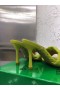 Bottega Veneta Lido Sandali Kiwi Intrecciato In Pelle Bottega Veneta Scarpe