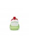 Christian Louboutin Astroloubi Sneakers Donna in Pelle di Vitello E Pelle Nappa Bianco Verde Scarpe CL