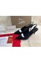 Christian Louboutin Pulcino Caldo Sling 70 Mm Sling Back Pompe Della Pelle Verniciata Nero