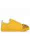 Christian Louboutin Louis Junior P Pik Pik Strass Scarpe Da Ginnastica In Pelle Scamosciata E Strass Polline