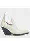Bottega Veneta BV Magra Stivaletti Bianco in pelle di Vitello Bottega Veneta Scarpe