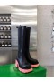 Bottega Veneta Flash Stivali al Ginocchio Rosa Suola Bottega Veneta Scarpe