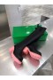 Bottega Veneta Flash Stivali al Ginocchio Rosa Suola Bottega Veneta Scarpe