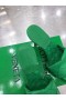 Bottega Veneta Lido Sandali Verde Intrecciato In Pelle Bottega Veneta Sandali