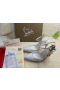 Christian Louboutin Goldina Pioggia 100mm Pompe di Cristallo Fibbia Impreziosita vernice Bianco