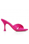 Christian Louboutin Nicol È Tornato 85mm Muli Crepe Satin Rosa