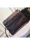 Saint Laurent Grande Niki Catena Borsa Bordeaux In Pelle Raggrinzita Saint Laurent Borse