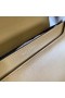 Saint Laurent Solferino Medio Di Borsa Scatola Marrone In Pelle Di Vitello