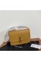 Saint Laurent Solferino Medio Di Borsa Scatola Marrone In Pelle Di Vitello