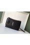 Saint Laurent Tramonto Medio Borsa Di Pelle Nera Grana Saint Laurent Borse