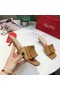 Roger Vivier Fibbia Ricoperta 45mm Muli in Pelle Marrone