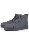 Christian Louboutin High-top Louis Oralto Vida Top Islande Grigio Vitello