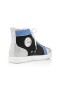 Christian Louboutin Lou Picchi Orlaato Versione Marine In Pelle Scamosciata