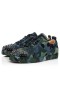 Christian Louboutin Low top Louis Junior Spikes Orlato Multi/gun Metal Veau Velours Sneaker