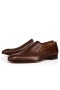 Christian Louboutin Oxford Tarassaco Havane Di Vitello Marrone