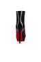 Christian Louboutin Piattaforme Bianca Bottino 120 mm in Pelle Nera