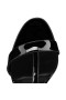 Christian Louboutin Sandalo Mara 100 mm Nero/lin vernice Nera