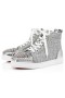 Christian Louboutin Sneaker Lou Picchi D'Argento Vitello