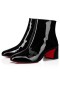 Christian Louboutin Spikita Bottino Turela 55 mm Nero Scarpe di vernice