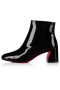 Christian Louboutin Spikita Bottino Turela 55 mm Nero Scarpe di vernice