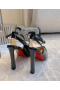 Christian Louboutin Condora Strap 100 Mm Pumps Patent Leather Black