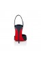 Christian Louboutin Kate Max O Sling 100 Mm Slingback Pumps Pearlescent Patent Calf Leather Zaffiro