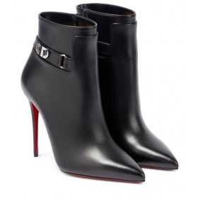 Christian Louboutin so Kate 100mm in Pelle, Ankle Boots, Christian Louboutin Scarpe Negozio