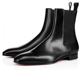 Christian Louboutin Boot Roadie In Pelle Nera