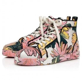 Christian Louboutin Divertente Lou Picchi Multi Tessuto high-top sneaker