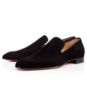 Christian Louboutin Oxford Tarassaco Camoscio Nero