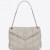 Saint Laurent Loulou Puffer Medio Di Borsa Bianca In Pelle Di Agnello Saint Laurent Borse