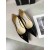 Jimmy Choo Amore Flat in vernice JC Emblema Nero