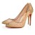 Christian Louboutin Pompe di Follie Strass 100mm Versione Oro Strass