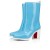 Christian Louboutin Spikita Bottino Loubirain 70 mm Versione Splash PVC Scarpe