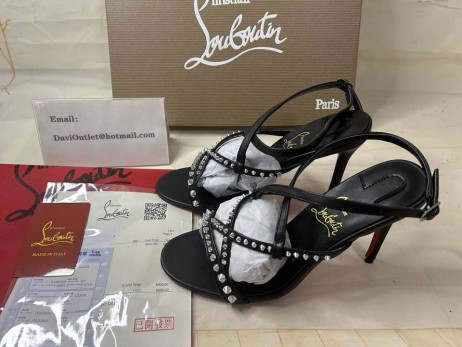 ストリー Tatooshkaスパイク100Mm検ダ黒CL靴店