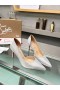 ストリー Iriza85mmポンプSequin生地銀