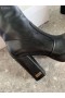 ディオール黒足首のブーツCalfskinディオールロゴ