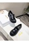 ディオールコードLoafer黒ブCalfskin