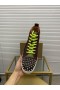Christian Louboutin Lou Spikes Orlato High-top Sneakers Patent Leather and Canvas Multicolor