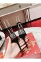 ストリー Plougestaポンプの泥100MM Fishnet黒のストリー靴