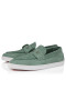Christian Louboutin Chambeliboat Boat Shoes Reversed Nubuck Leather Manuka