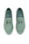Christian Louboutin Chambeliboat Boat Shoes Reversed Nubuck Leather Manuka