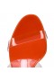 Christian Louboutin Just Nothing 55 Mm Mules Tpu And Pearlescent Patent Calf Leather Magma