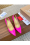 Christian Louboutin Kate Pumps 100mm Patent Leather Neon Pink