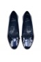 Christian Louboutin Sweetie Jane Ballerinas Pearlescent Patent Calf Leather Zaffiro